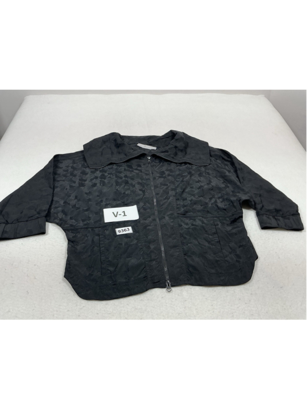 Womans Excellent Adidas Stella McCartney Zip Up Windbreaker Small Black